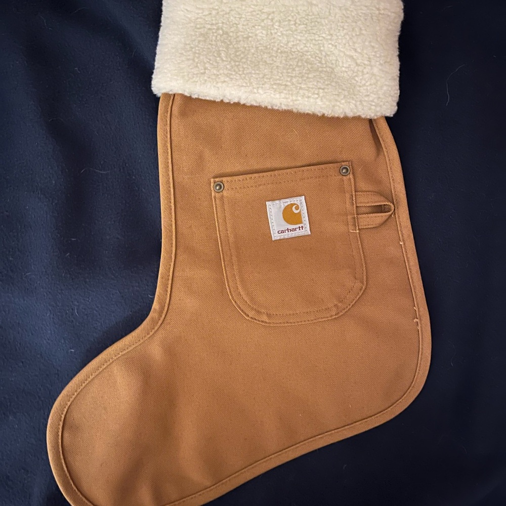 Carhartt Tan Stocking with Cream Cuff